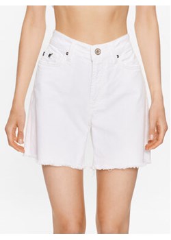 JOOP! Szorty jeansowe 30037419 Biały Relaxed Fit ze sklepu MODIVO w kategorii Szorty - zdjęcie 168625100