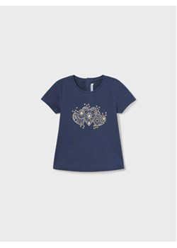 Mayoral T-Shirt 105 Granatowy Regular Fit ze sklepu MODIVO w kategorii Koszulki niemowlęce - zdjęcie 168625394