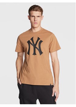 47 Brand T-Shirt Imprint Echo BB017TEMIME568334QL Brązowy Regular Fit ze sklepu MODIVO w kategorii T-shirty męskie - zdjęcie 168625410