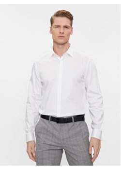 Hugo Koszula Kennew 50508549 Biały Slim Fit ze sklepu MODIVO w kategorii Koszule męskie - zdjęcie 168625413