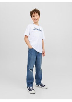 Jack&Jones Junior T-Shirt 12237106 Biały Loose Fit ze sklepu MODIVO w kategorii T-shirty chłopięce - zdjęcie 168625820