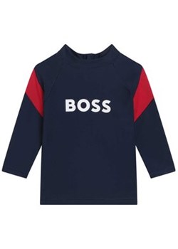 Boss Bluzka J05A16 M Granatowy Regular Fit ze sklepu MODIVO w kategorii T-shirty chłopięce - zdjęcie 168625893