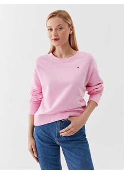 Tommy Hilfiger Bluza WW0WW37796 Różowy Relaxed Fit ze sklepu MODIVO w kategorii Bluzy damskie - zdjęcie 168626051