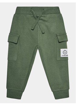 Zippy Spodnie dresowe ZBBAP0401 23028 Zielony Regular Fit ze sklepu MODIVO w kategorii Spodnie i półśpiochy - zdjęcie 168626070