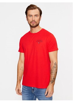 Tommy Hilfiger T-Shirt UM0UM02916 Czerwony Regular Fit ze sklepu MODIVO w kategorii T-shirty męskie - zdjęcie 168626112