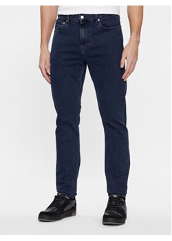Calvin Klein Jeans Jeansy J30J323853 Granatowy Slim Fit ze sklepu MODIVO w kategorii Jeansy męskie - zdjęcie 168626251