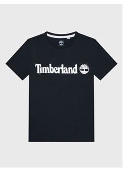 Timberland T-Shirt T25T77 S Czarny Regular Fit ze sklepu MODIVO w kategorii T-shirty chłopięce - zdjęcie 168626520