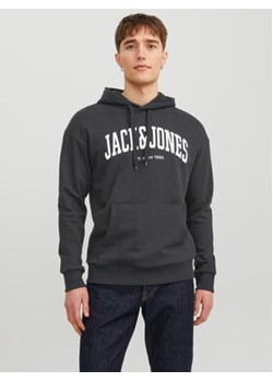 Jack&Jones Bluza Josh 12236513 Czarny Standard Fit ze sklepu MODIVO w kategorii Bluzy męskie - zdjęcie 168626550