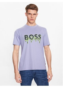 Boss T-Shirt Teeart 50491718 Fioletowy Relaxed Fit ze sklepu MODIVO w kategorii T-shirty męskie - zdjęcie 168626682