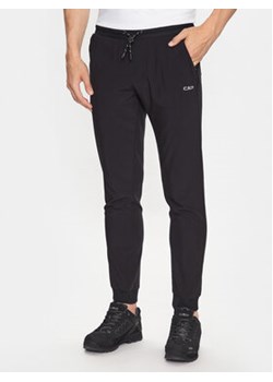 CMP Spodnie dresowe 33C6637 Czarny Regular Fit ze sklepu MODIVO w kategorii Spodnie męskie - zdjęcie 168626832