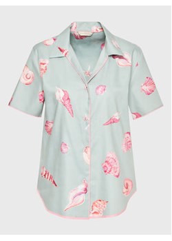 Cyberjammies Koszulka piżamowa Coral 9674 Zielony Regular Fit ze sklepu MODIVO w kategorii Piżamy damskie - zdjęcie 168627030