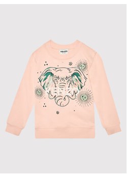 Kenzo Kids Bluza K15135 Różowy Regular Fit ze sklepu MODIVO w kategorii Bluzy dziewczęce - zdjęcie 168627233