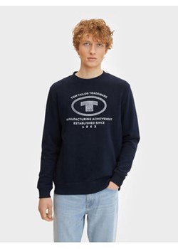 Tom Tailor Bluza 1032929 Granatowy Regular Fit ze sklepu MODIVO w kategorii Bluzy męskie - zdjęcie 168627281