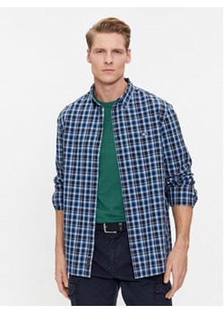 Tommy Jeans Koszula Essential DM0DM18470 Granatowy Regular Fit ze sklepu MODIVO w kategorii Koszule męskie - zdjęcie 168627362