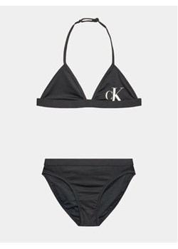 Calvin Klein Swimwear Strój kąpielowy KY0KY00028 Czarny ze sklepu MODIVO w kategorii Stroje kąpielowe - zdjęcie 168627444