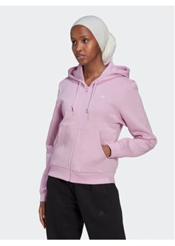 adidas Bluza ALL SZN Fleece HN4217 Różowy Regular Fit ze sklepu MODIVO w kategorii Bluzy damskie - zdjęcie 168627554