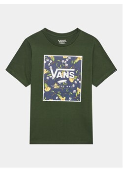 Vans T-Shirt By Print Box Boys VN0A318N Khaki Regular Fit ze sklepu MODIVO w kategorii T-shirty chłopięce - zdjęcie 168627822