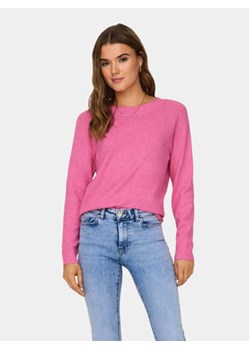 ONLY Sweter Rica 15204279 Różowy Regular Fit ze sklepu MODIVO w kategorii Swetry damskie - zdjęcie 168627912
