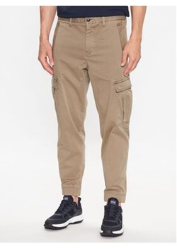 Boss Spodnie materiałowe 50494347 Beżowy Regular Fit ze sklepu MODIVO w kategorii Spodnie męskie - zdjęcie 168628301