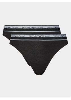 Emporio Armani Underwear Komplet 2 par fig brazylijskich 163337 4R227 00020 Czarny ze sklepu MODIVO w kategorii Majtki damskie - zdjęcie 168628343