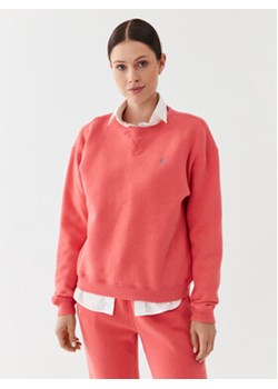 Polo Ralph Lauren Bluza 211891557008 Czerwony Regular Fit ze sklepu MODIVO w kategorii Bluzy damskie - zdjęcie 168628754