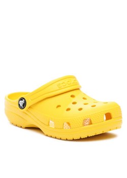 Crocs Klapki Crocs Classic Kids Clog 206991 Żółty ze sklepu MODIVO w kategorii Klapki damskie - zdjęcie 168629442