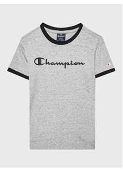 Champion T-Shirt 306286 Szary Regular Fit ze sklepu MODIVO w kategorii T-shirty chłopięce - zdjęcie 168629514