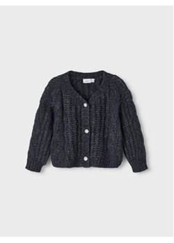 NAME IT Kardigan 13207090 Granatowy Regular Fit ze sklepu MODIVO w kategorii Swetry dziewczęce - zdjęcie 168630171