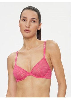 Calvin Klein Underwear Biustonosz z fiszbiną 000QF7376E Różowy ze sklepu MODIVO w kategorii Biustonosze - zdjęcie 168630384