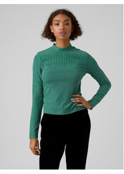 Vero Moda Sweter Karita 10276592 Zielony Regular Fit ze sklepu MODIVO w kategorii Swetry damskie - zdjęcie 168630532