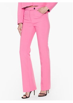 Sisley Spodnie materiałowe 4OLVLF02Q Różowy Regular Fit ze sklepu MODIVO w kategorii Spodnie damskie - zdjęcie 168631061