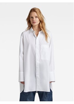 G-Star Raw Koszula D22492-4481-110 Biały Oversize ze sklepu MODIVO w kategorii Koszule damskie - zdjęcie 168631161