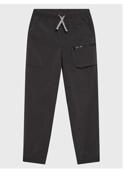 Jack Wolfskin Spodnie outdoor Teen 1609861 Czarny Regular Fit ze sklepu MODIVO w kategorii Spodnie chłopięce - zdjęcie 168631342