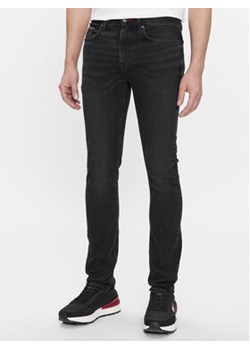 Tommy Hilfiger Jeansy Bleecker MW0MW33350 Czarny Slim Fit ze sklepu MODIVO w kategorii Jeansy męskie - zdjęcie 168631413