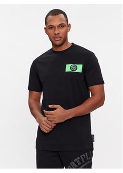 Plein Sport T-Shirt SADC MTK6907 SJY001N Czarny Regular Fit ze sklepu MODIVO w kategorii T-shirty męskie - zdjęcie 168631430