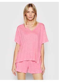 Seafolly T-Shirt Beachedit 54662-TO Różowy Regular Fit ze sklepu MODIVO w kategorii Bluzki damskie - zdjęcie 168632152