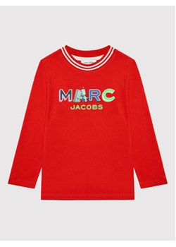 The Marc Jacobs Bluzka W25549 S Czerwony Regular Fit ze sklepu MODIVO w kategorii Bluzki dziewczęce - zdjęcie 168632171