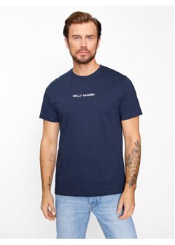 Helly Hansen T-Shirt Core Graphic 53936 Granatowy Regular Fit ze sklepu MODIVO w kategorii T-shirty męskie - zdjęcie 168632221