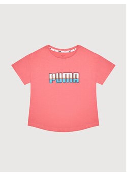 Puma T-Shirt Celebration 584188 Różowy Regular Fit ze sklepu MODIVO w kategorii Bluzki dziewczęce - zdjęcie 168632434