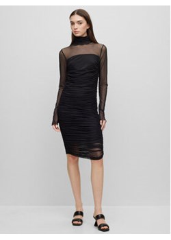 Hugo Sukienka koktajlowa 50492859 Czarny Slim Fit ze sklepu MODIVO w kategorii Sukienki - zdjęcie 168632912