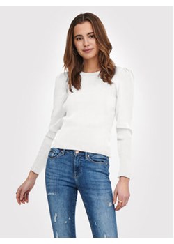 ONLY Bluzka Sally 15251029 Biały Regular Fit ze sklepu MODIVO w kategorii Bluzki damskie - zdjęcie 168632914