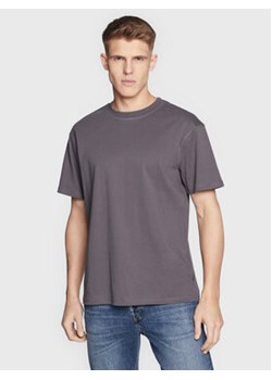 Solid T-Shirt Danton 21107307 Szary Boxy Fit ze sklepu MODIVO w kategorii T-shirty męskie - zdjęcie 168632950