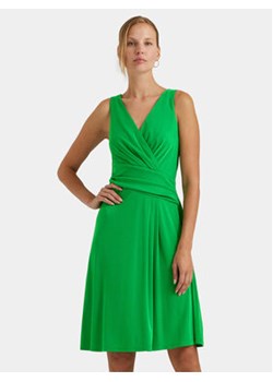 Lauren Ralph Lauren Sukienka koktajlowa 250865006017 Zielony Regular Fit ze sklepu MODIVO w kategorii Sukienki - zdjęcie 168632951