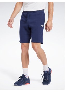 Reebok Szorty sportowe Reebok Identity Fleece Shorts HZ8799 Niebieski ze sklepu MODIVO w kategorii Spodenki męskie - zdjęcie 168633143