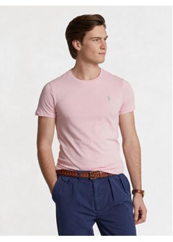 Polo Ralph Lauren T-Shirt 710671438357 Różowy Custom Slim Fit ze sklepu MODIVO w kategorii T-shirty męskie - zdjęcie 168633861