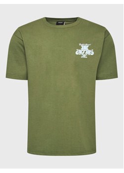 HUF T-Shirt Paid In Full TS01939 Zielony Regular Fit ze sklepu MODIVO w kategorii T-shirty męskie - zdjęcie 168634293