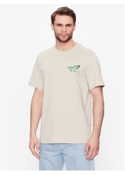 Converse T-Shirt City Butterfly 10024616-A01 Beżowy Straight Fit ze sklepu MODIVO w kategorii T-shirty męskie - zdjęcie 168634370