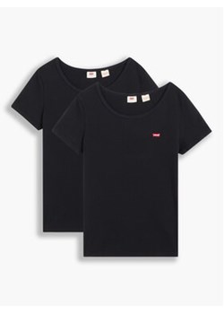 Levi's® Komplet 2 t-shirtów The Perfect 74856-0006 Czarny Regular Fit ze sklepu MODIVO w kategorii Bluzki damskie - zdjęcie 168634623