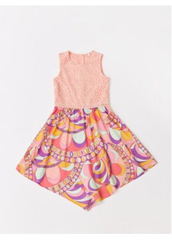 Guess Sukienka letnia J3GK08 KBOZ0 Kolorowy Regular Fit ze sklepu MODIVO w kategorii Sukienki dziewczęce - zdjęcie 168634654