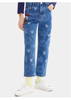 Desigual Jeansy 23WGDD07 Niebieski Regular Fit ze sklepu MODIVO w kategorii Spodnie dziewczęce - zdjęcie 168634843